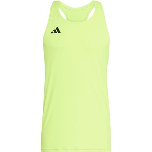 ADIDAS adizero e snglt canotta running uomo