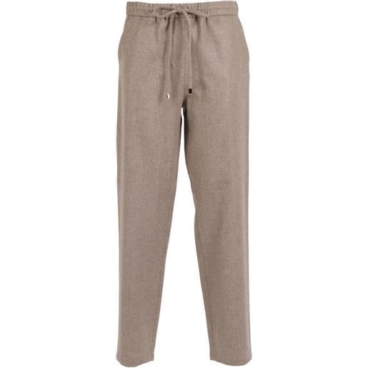 Antonelli pantaloni con coulisse - toni neutri