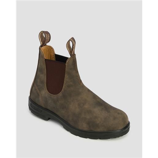 Blundstone stivaletti chelsea in pelle unisex Blundstone 585 marroni
