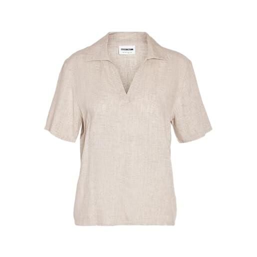 Noisy may nmleilani s/s polo top wvn noos, neutro, m donna