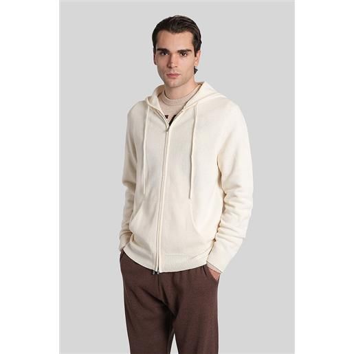 Saint Barth Mc2 maglia notting in lana beige