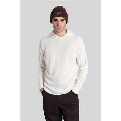 Saint Barth Mc2 maglia piccadilly in alpaca beige