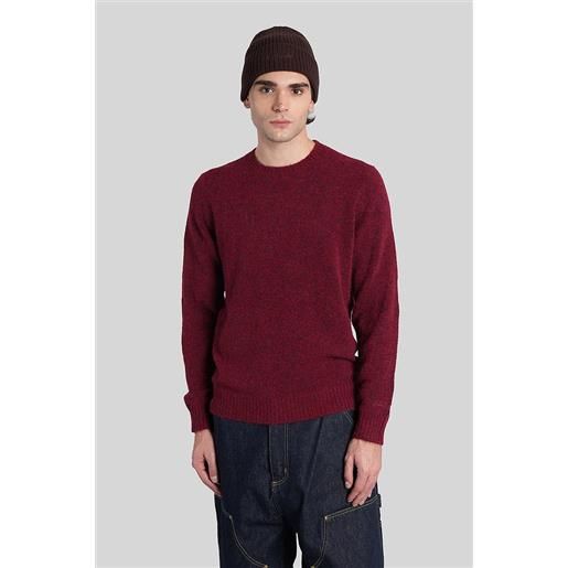 Saint Barth Mc2 maglia regent in alpaca bordeaux