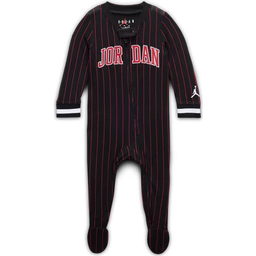 Nike tutina 23 jersey con piedi - bebè (0-9 mesi) - nero