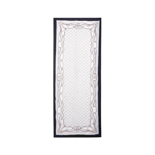 Liu Jo sciarpa stola con stampa logo grigio ghiaccio colore principale: grigio