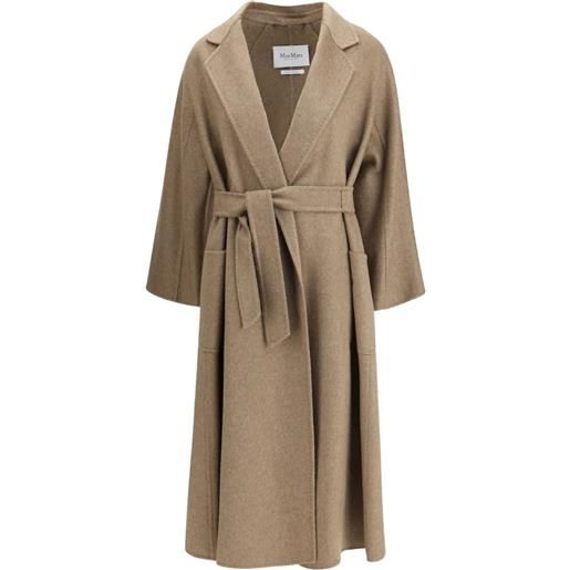 Max Mara cappotto con cintura - toni neutri