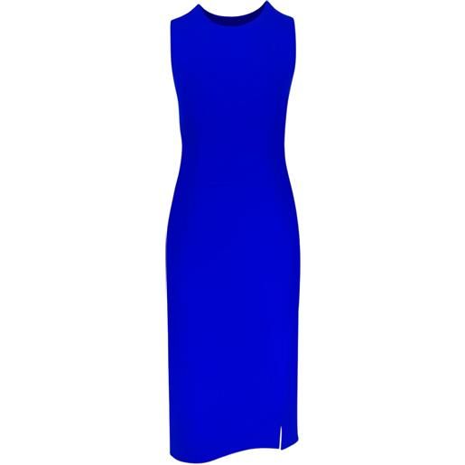 Akris abito midi smanicato - blu