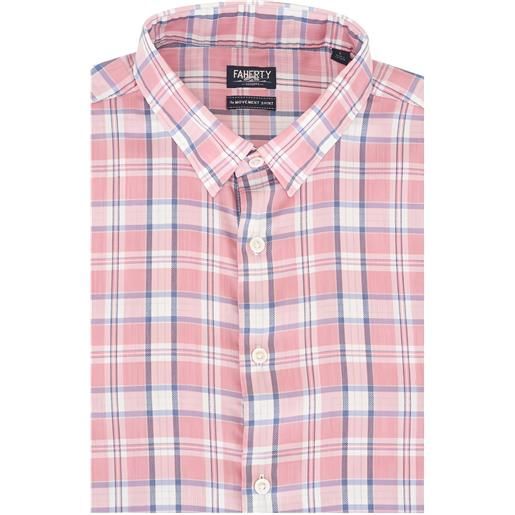 FAHERTY camicia movement™ a quadri - rosa