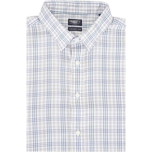 FAHERTY camicia a quadri - bianco