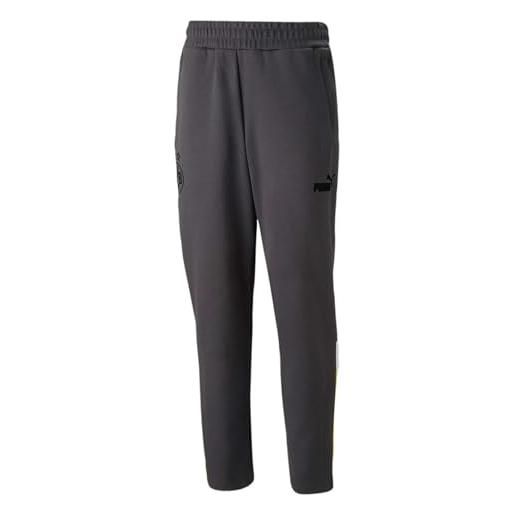 PUMA borussia dortmund 769565 ftbl. Archive track pants pantaloni uomo flat dark grey/amber yellow s