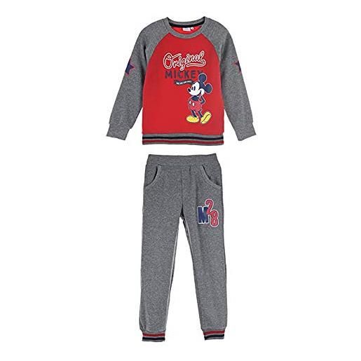 Nada Home tuta lunga per bimbo felpata disney mickey mouse jogging bambino 3439