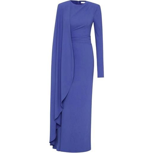 Rachel Gilbert abito da sera dion - blu