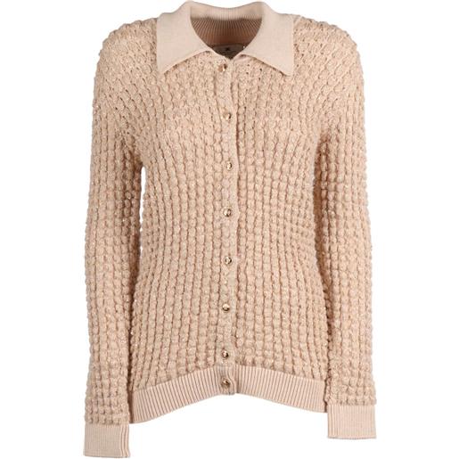 Elisabetta Franchi cardigan - toni neutri