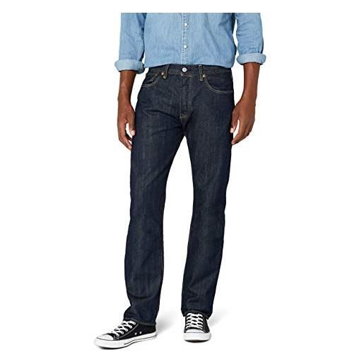 Levi's 501 original fit, jeans uomo, iconic black, 32w / 32l