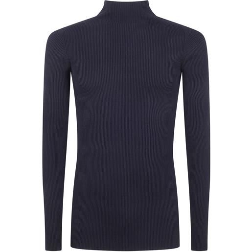 Rick Owens maglione a collo alto - nero