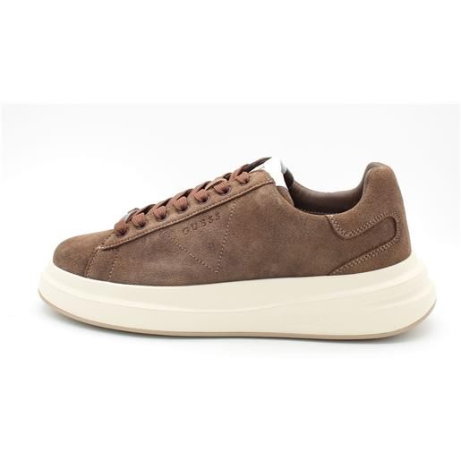GUESS Dorion: Sneaker Uomo In Tessuto Nero, Suola BassaLacci, Taglia 44 EU