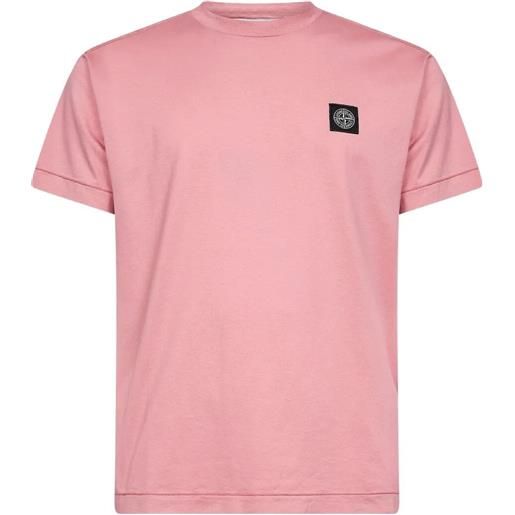 Stone Island cotton jersey garment dyed t-shirt