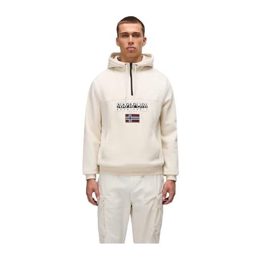 Napapijri burgee maglia di tuta, beige dimity, m
