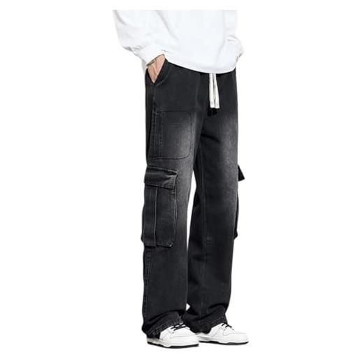 Baggy Jeans da uomo Y2K Streetwear Vintage