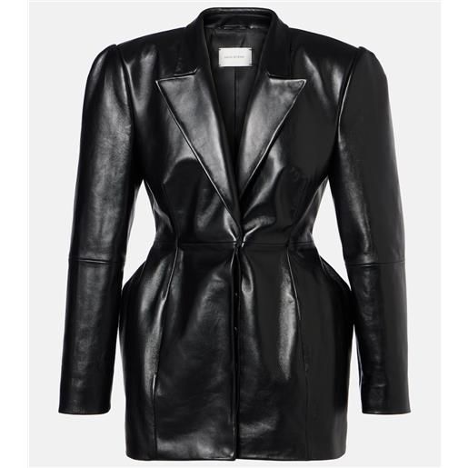 Magda Butrym blazer in pelle