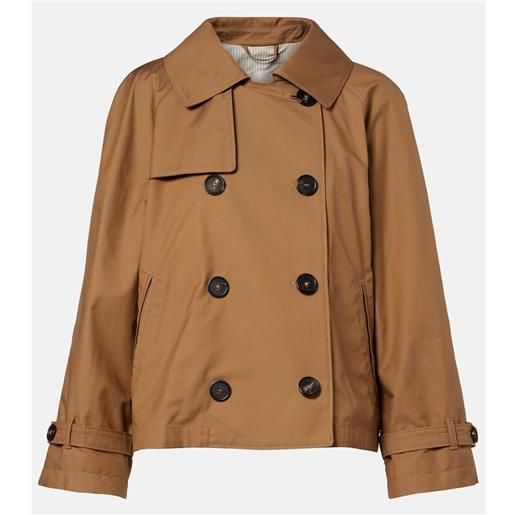 Max Mara giacca the cube tesoro in twill di misto cotone