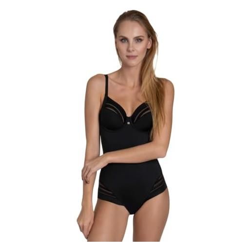 Lisca body con fermaglio, nero , 90c