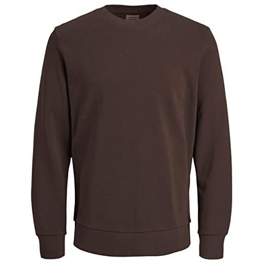 Jack & jones jjeholmen noos 12136886 - felpa da uomo con girocollo, l