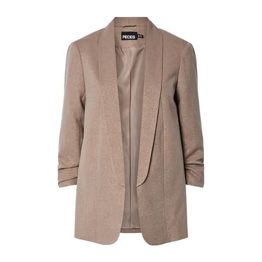 PIECES pcbosella 3/4 glitter blazer noos, nero, s