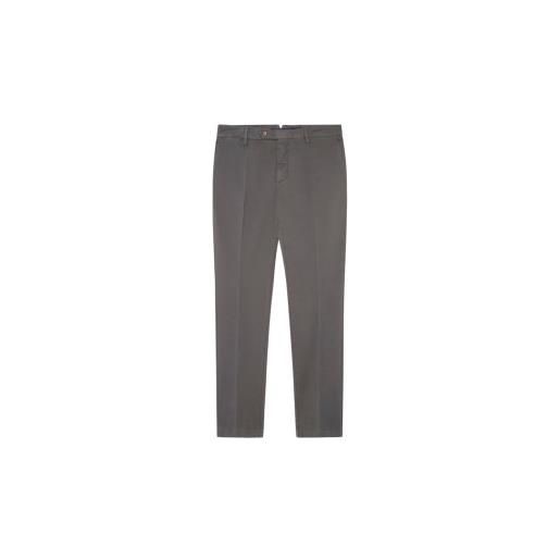Hackett London per uomo. Hm212487 pantaloni chino verdi slim kensington [3085658], casual, da sera, verde, cotone, classico