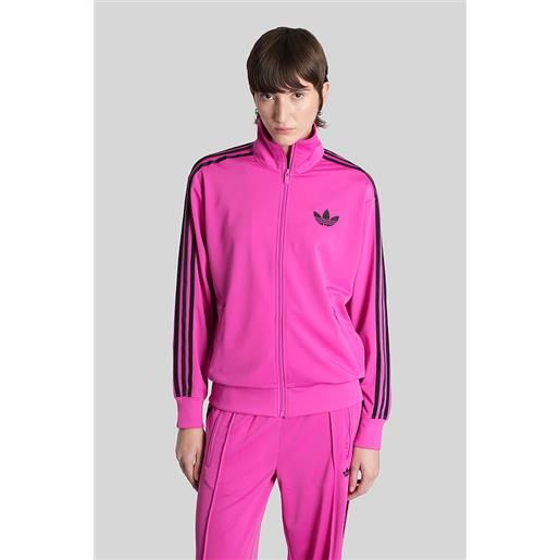 Adidas felpa firebird tt in poliestere fucsia