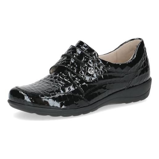 CAPRICE damen 9-24753-45, mocassino donna, black croco, 39 eu larga