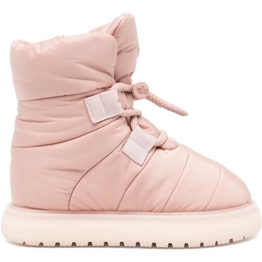 Moncler stivali imbottiti - rosa