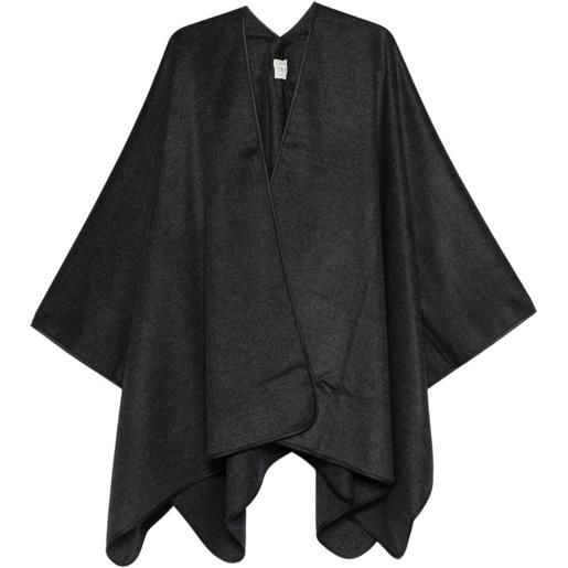 TOTEME mantella in flanella - grigio