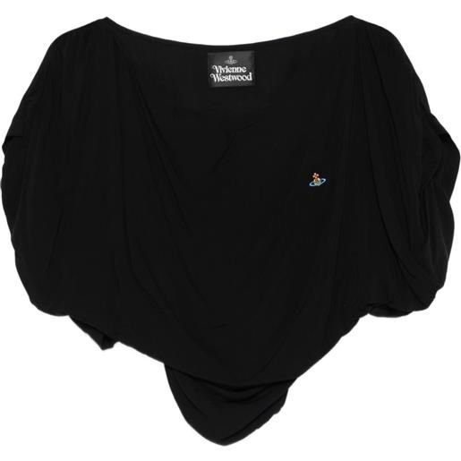 Vivienne Westwood top heart - nero