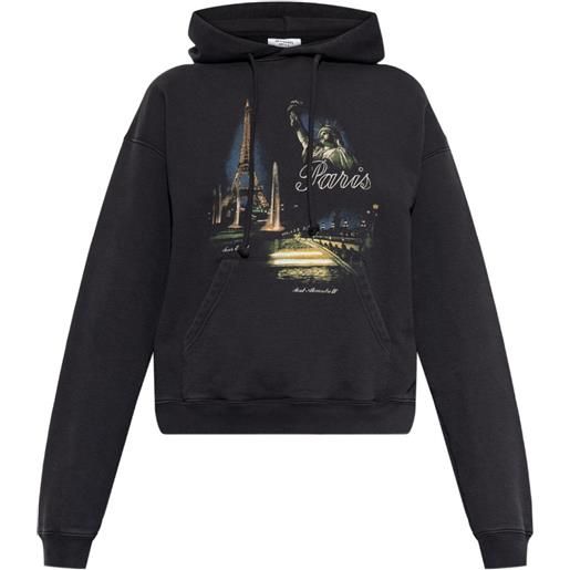 VETEMENTS felpa con cappuccio - nero
