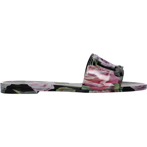 Dolce&Gabbana ciabatte e zoccoli donna gomma nero