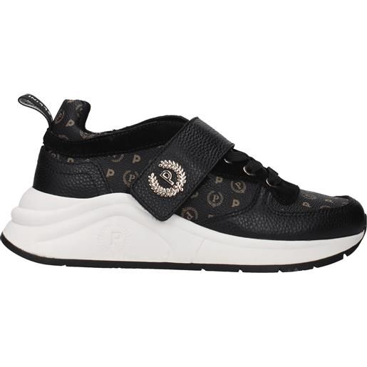 Pollini sneakers donna pvc nero