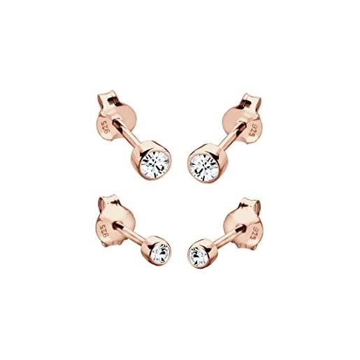 Pandora Orecchini da donna in argento placcato oro 287297CZ