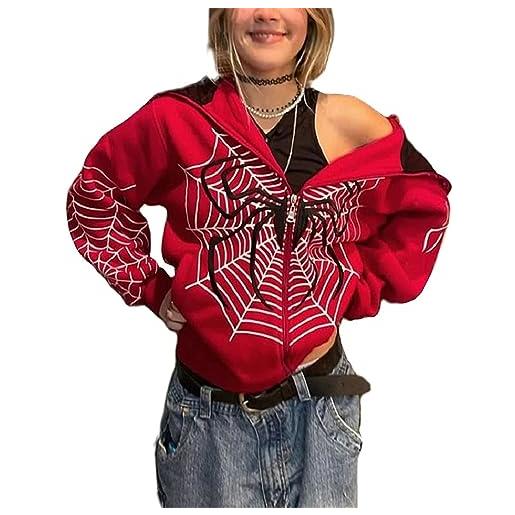 Werycos Felpa con cappuccio e cerniera, per adulti, unisex, per