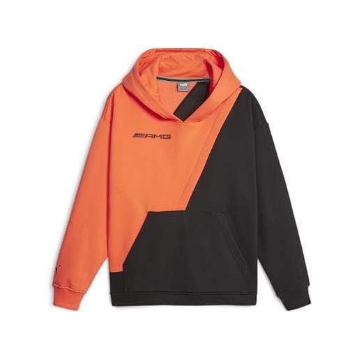 PUMA felpa con cappuccio mercedes-amg statement da uomo m black