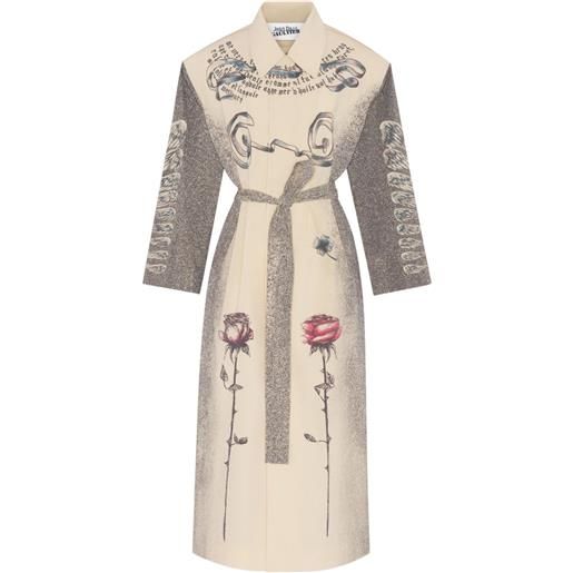 Jean Paul Gaultier trench multi-tatoo con stampa - toni neutri