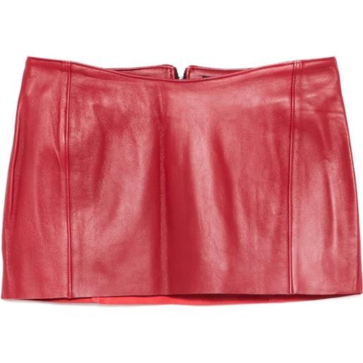 Cowboys of Habit minigonna christina - rosso