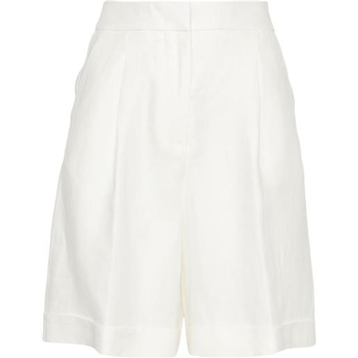 Peserico linen tailored shorts - toni neutri