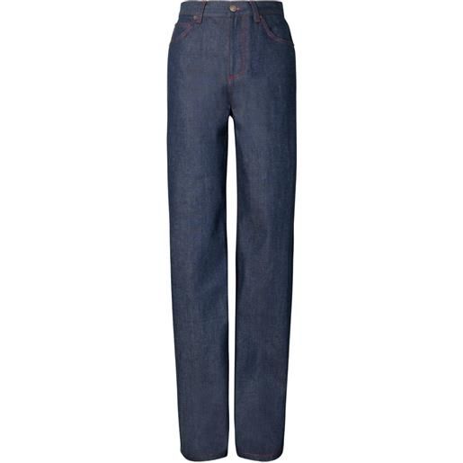 Tory Burch jeans con design a cinque tasche - blu