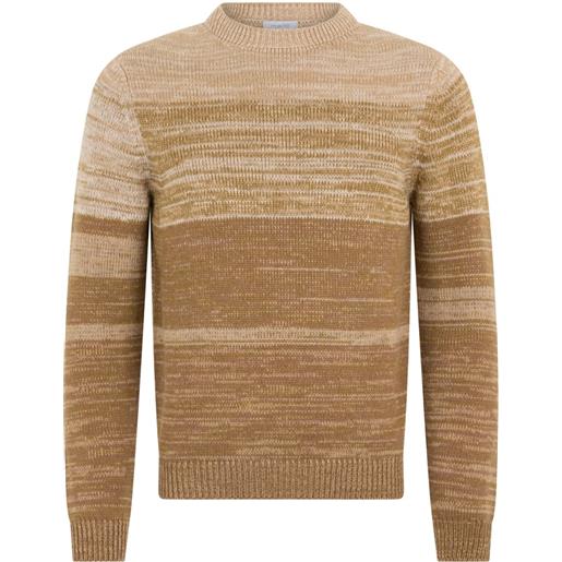 Malo maglione a righe - toni neutri