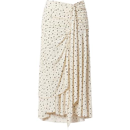 ISABEL MARANT gonna gyelle a pois - toni neutri