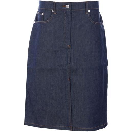 A.P.C. gonna midi con cinque tasche - blu