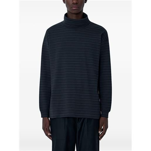 Comme des Garçons Homme felpa a righe - grigio