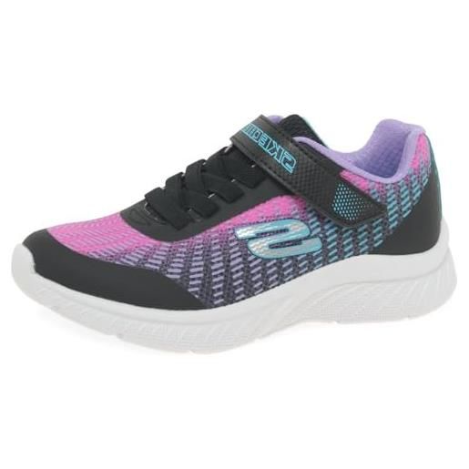 Skechers 303532l lvmt, sneaker bambine e ragazze, lavender mesh multi trim, 35 eu