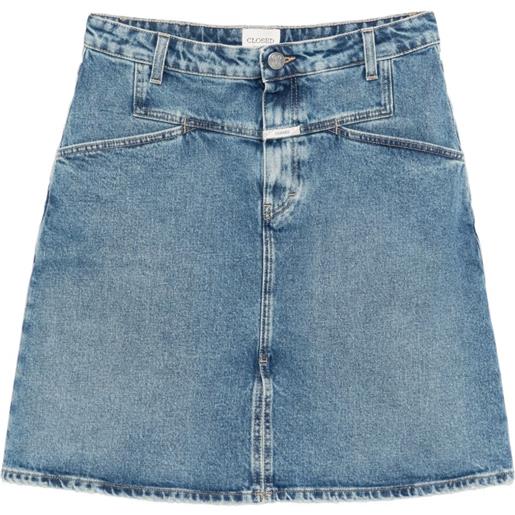 Closed minigonna stover-x - blu